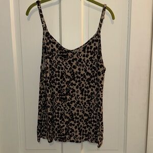 Leopard print swing tank